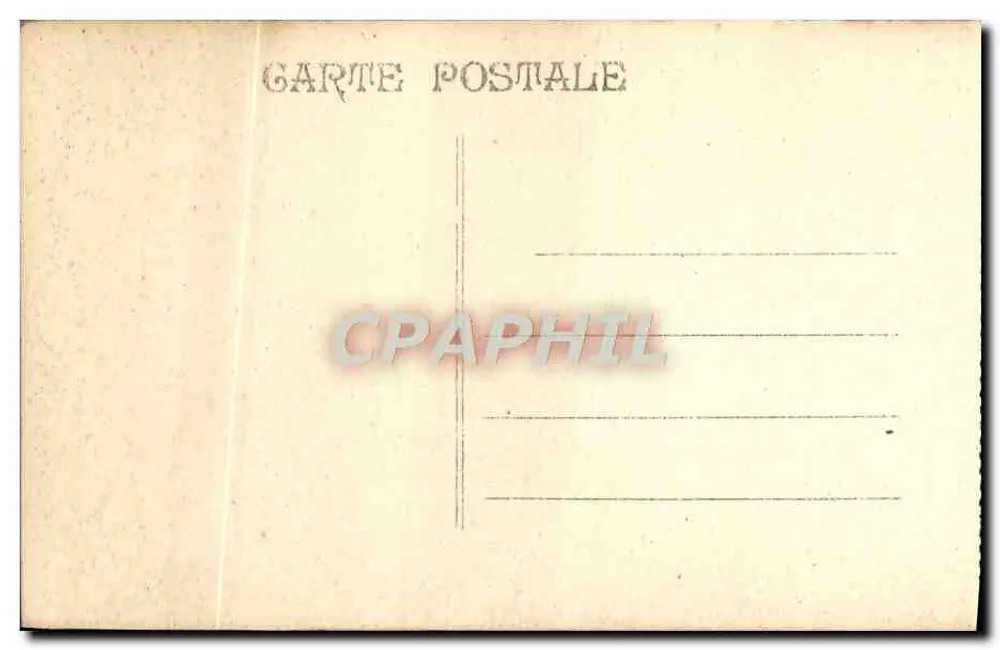 Marseille - Kolonialausstellung 1922 - Tempel von Angkor Wat und der See - Rückseite
