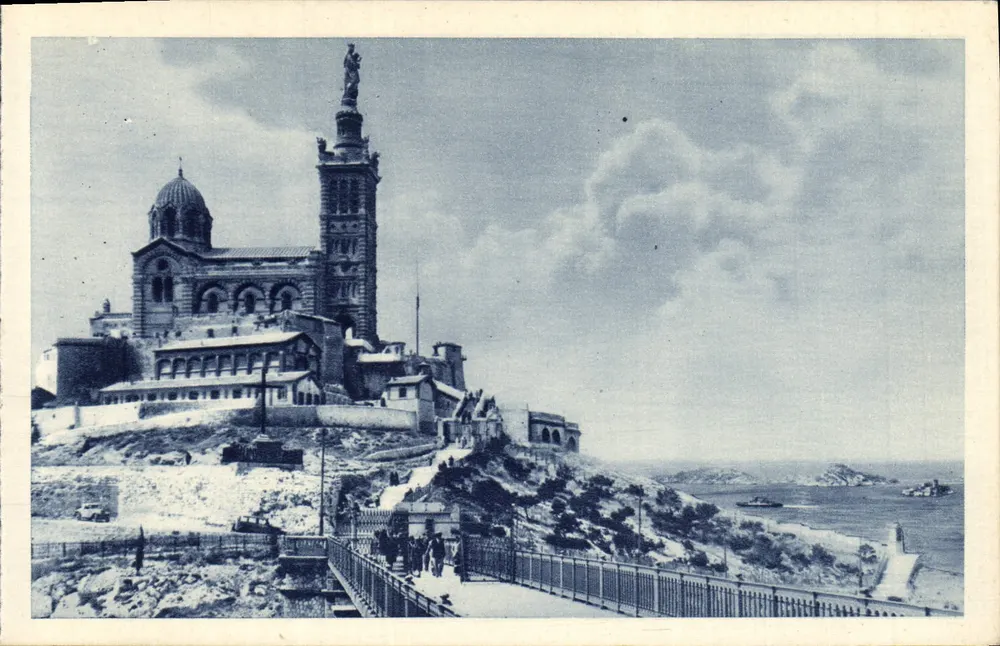 Marseille - Notre-Dame de la Garde und die Inseln — n°114 - Vorderseite
