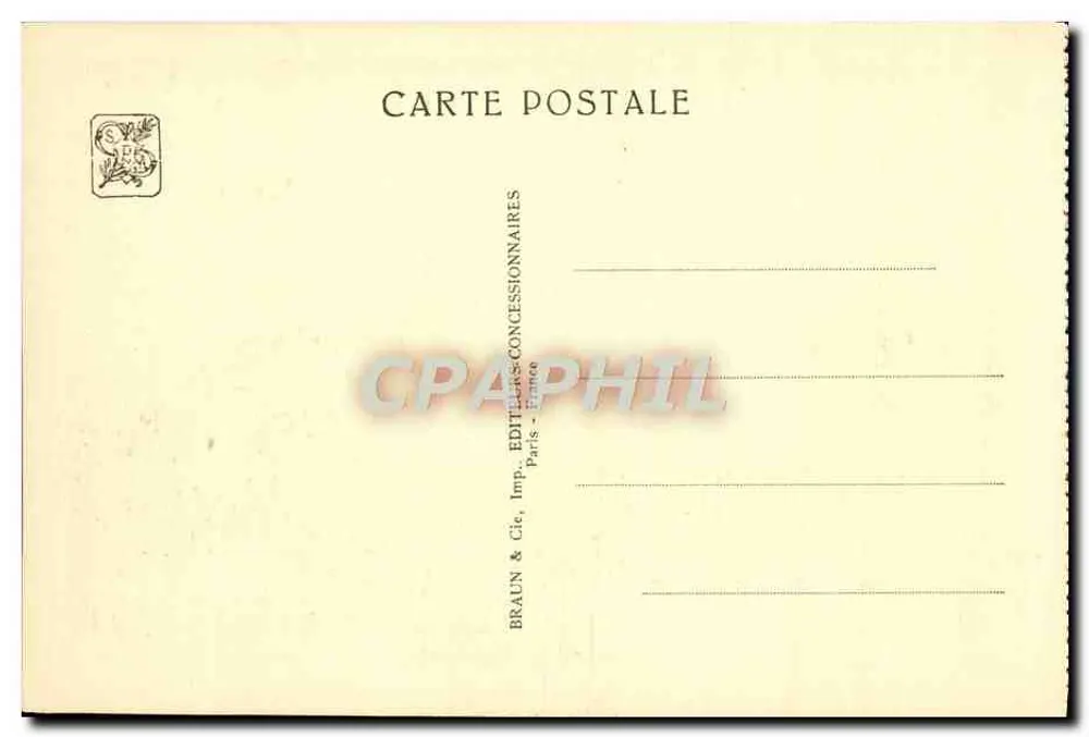 Aloalo der Bucranes — Internationale Kolonialausstellung — Paris 1931 - Rückseite