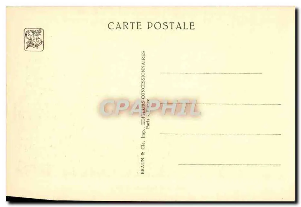Angkor-Vat — Hauptfassade — Internationale Kolonialausstellung — Paris 1934 - Rückseite
