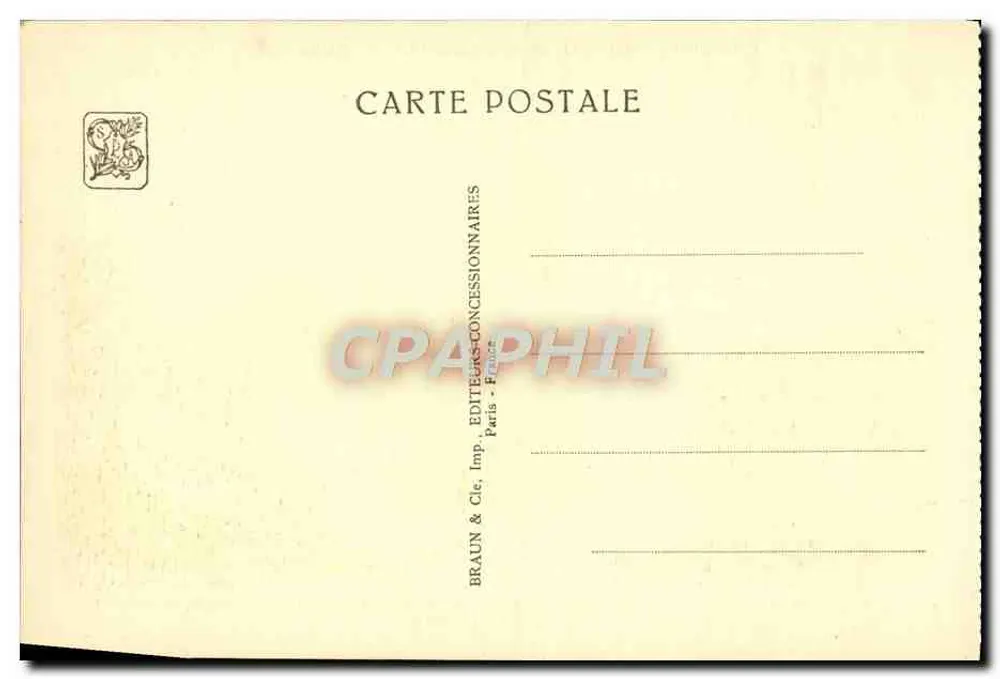 Pavillon de l'Annam — Internationale Kolonialausstellung — Paris 1934 — Blanche et Craste, Archs. - Rückseite