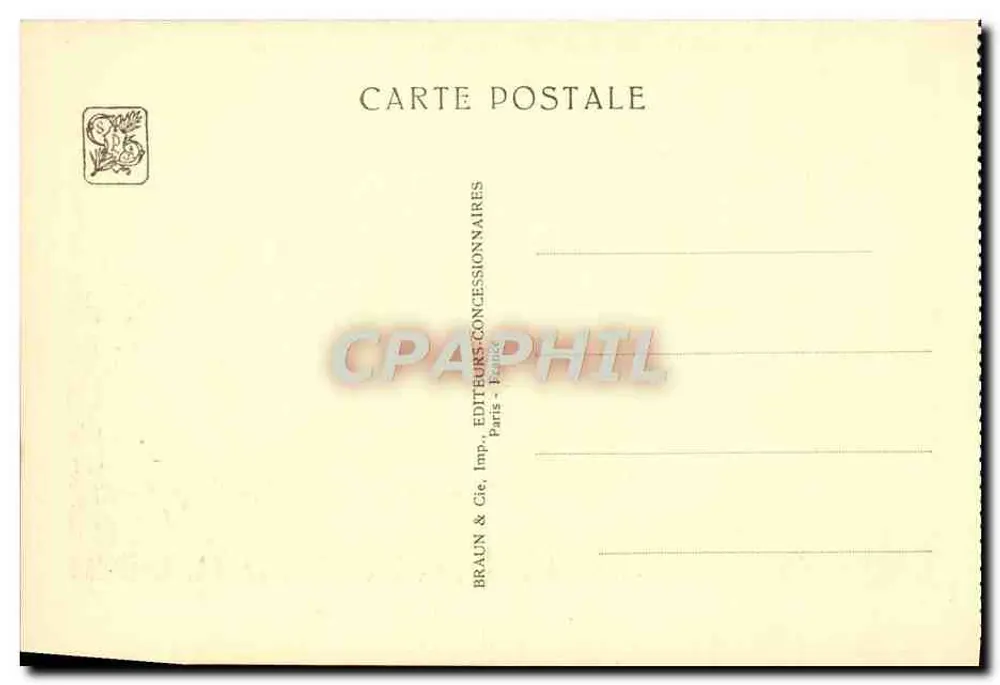 Algerien — Minaret — Internationale Kolonialausstellung — Paris 1934 - Rückseite