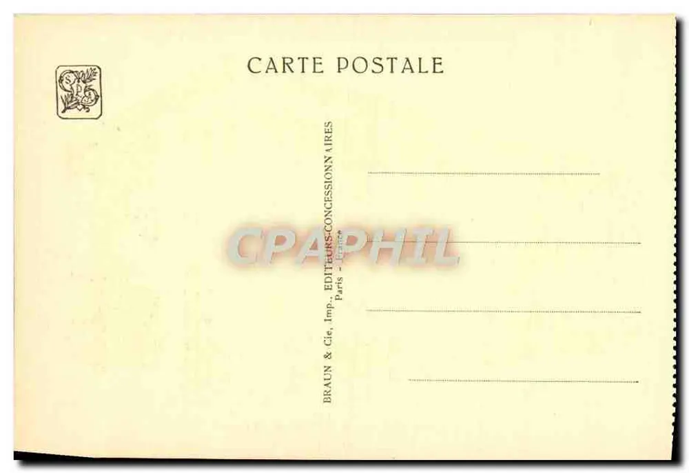 Cameroun Togo — Großer Pavillon — Internationale Kolonialausstellung — Paris 1931 — Boileau et Carrière, Archs. - Rückseite