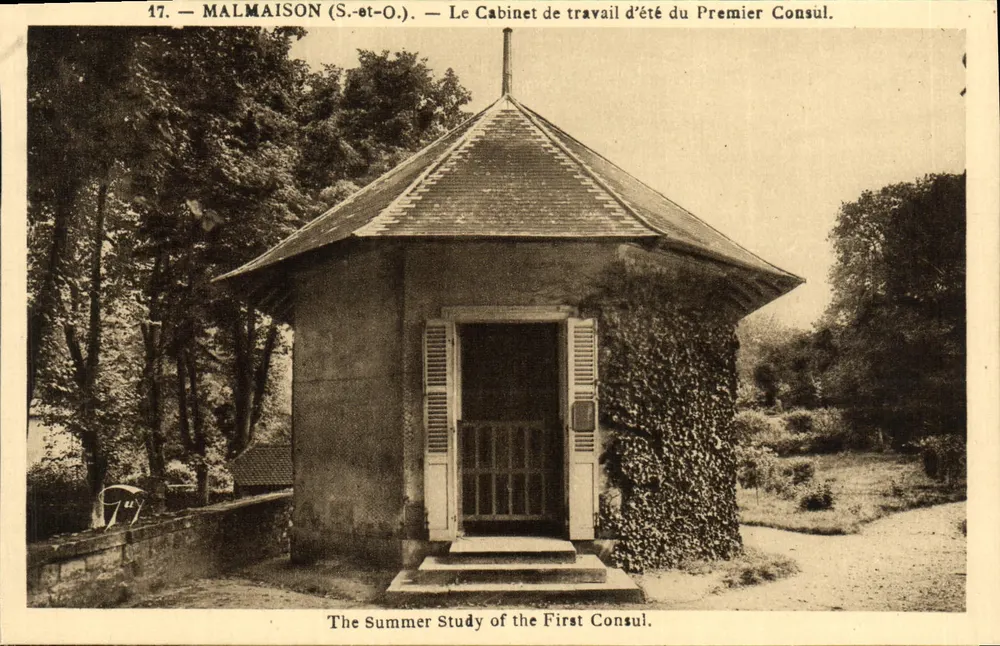 Malmaison (S.-et-O.) — Das Sommerstudierzimmer des Ersten Konsuls — A. Lecointe, Paris - Vorderseite