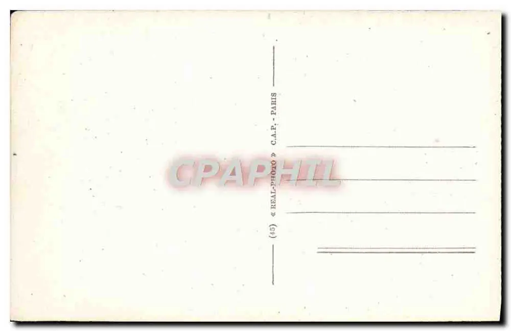 Aix-les-Bains — Vista Geral e Lago do Bourget — CPAPHIL Paris - Verso