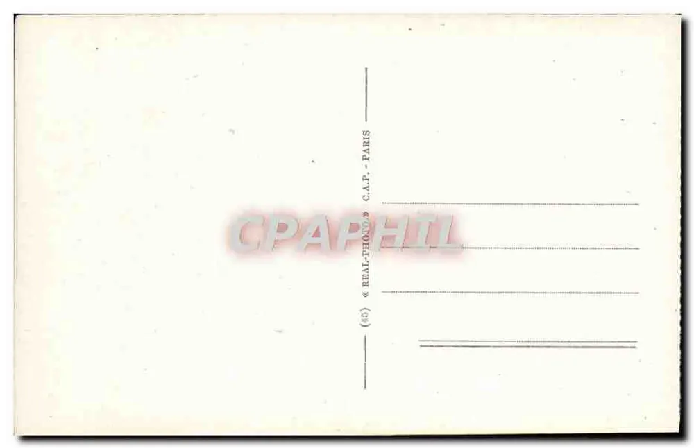 Aix-les-Bains — Mont Revard und die Grand Hotels — C.A.F. Paris - Rückseite