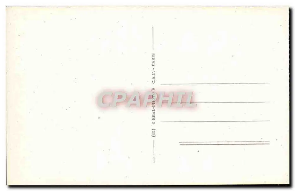 Aix-les-Bains - Vista geral e o Royal - C.A.P. Paris - Verso