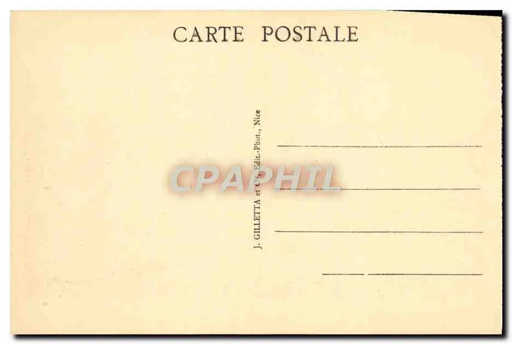 Peïra-Cava (Alpes-Maritimes) — Umgebung von Nice — Im Wald — Rückkehr vom Weiden (Höhe 1500 m.) - Rückseite
