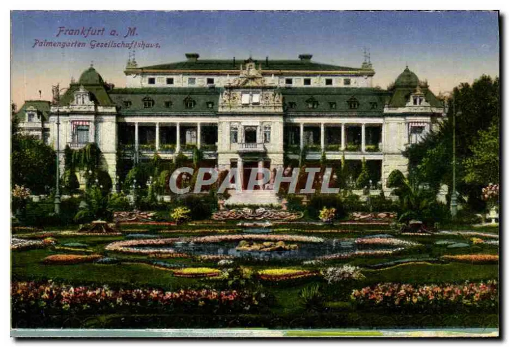 Frankfurt a. M. — Palmengarten Gesellschaftshaus — editor 'Kosmos' n°10520 - Frente