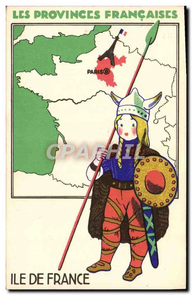 Ile-de-France — Las Provincias Francesas — Edición especial de los Productos Éclipse - Anverso