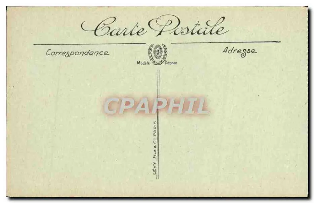 Digne — O Boulevard Gassendi — Edição das Damas da França SELECTA - Verso