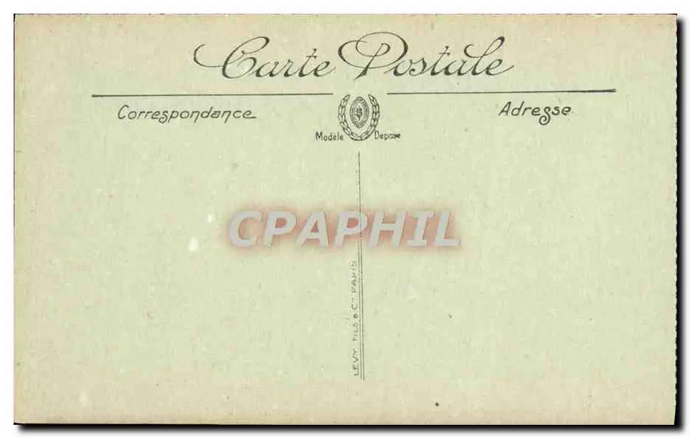 Digne - A Grande Fonte — Édition des Dames de France, série LL - Verso