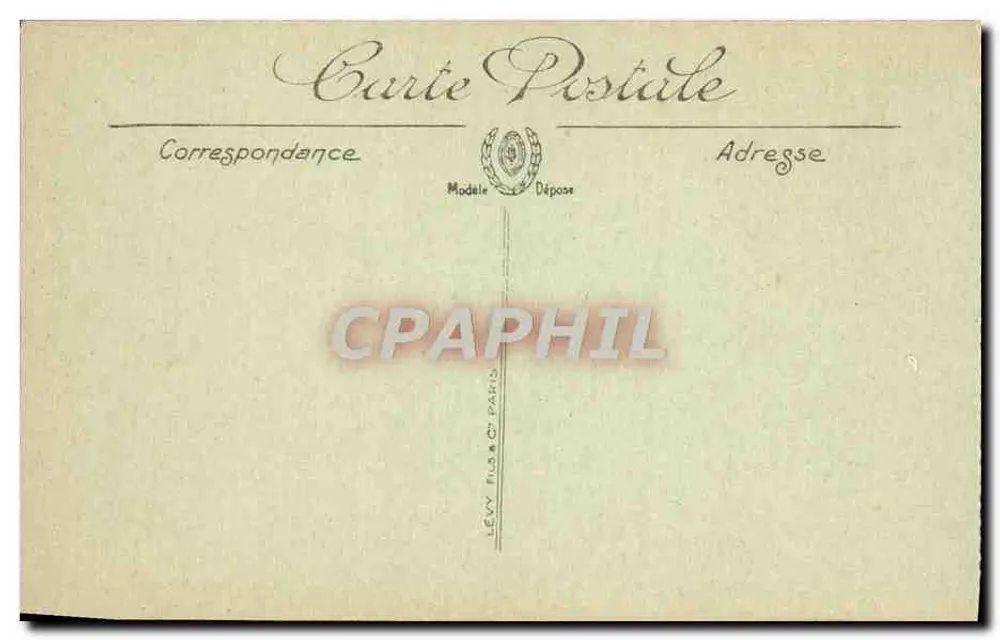 Digne — De Stations van P.-L.-M. en S.F. — Uitgave van de Dames van Frankrijk SELECTA - Achterkant