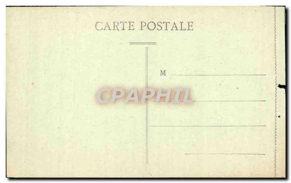 Marseille — Église des Réformés et Monument des Mobiles — E. L. - Rückseite