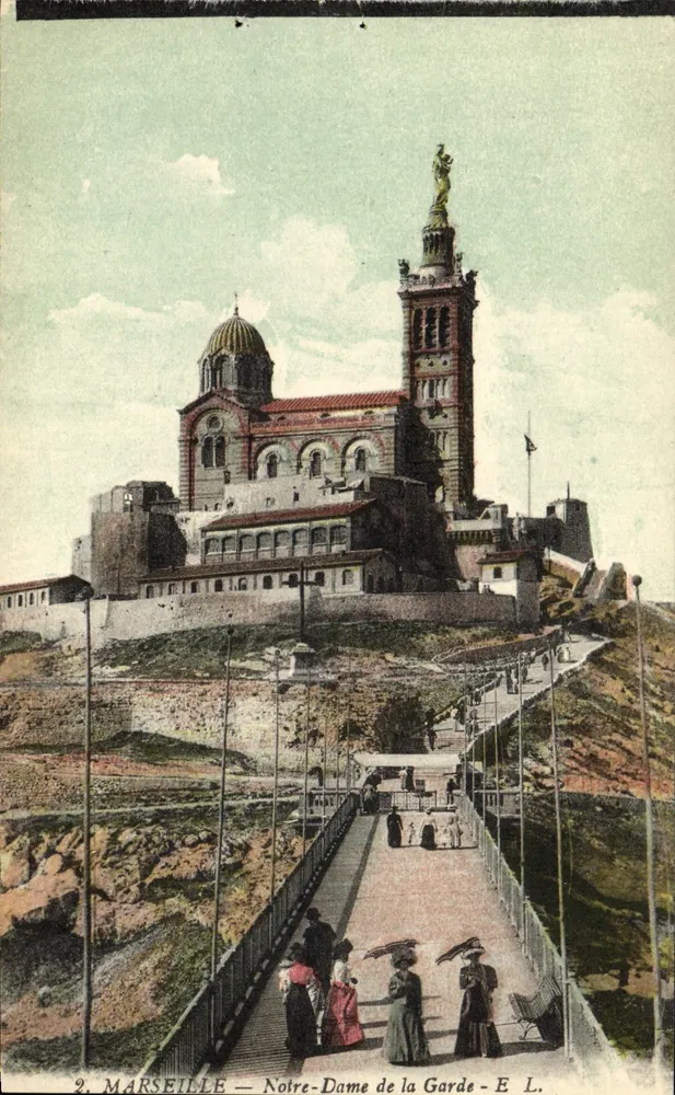 Marseille — Nossa Senhora da Guarda — E. L. - Frente