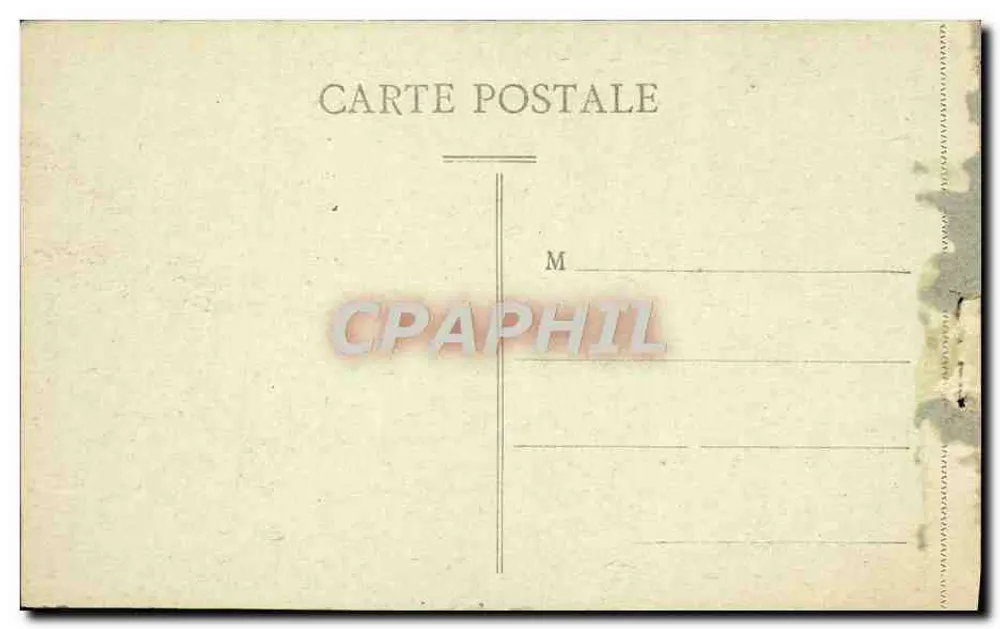 Marseille — Schloss If und die Inseln Endoume — E. L. n°182 - Rückseite