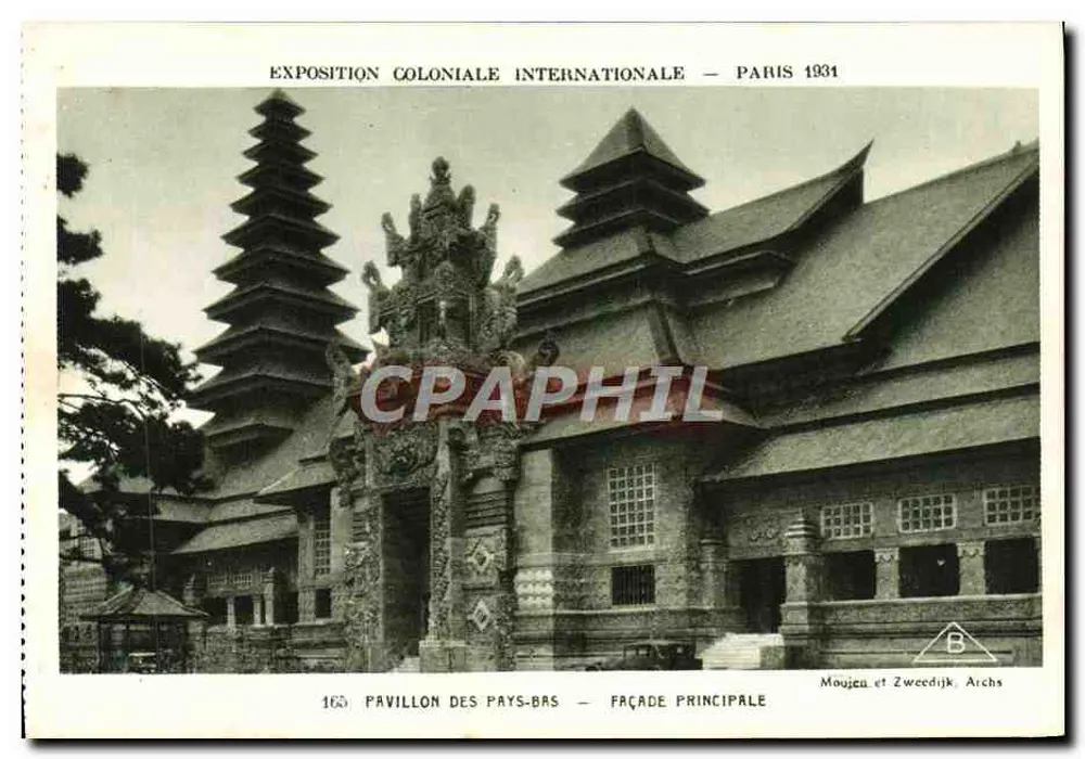 Pavillon der Niederlande — Hauptfassade — Moujea und Zweedijk, Architekten - Vorderseite