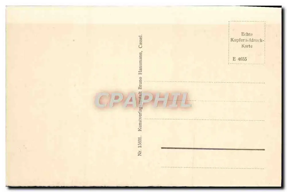ईज़नाख और वार्टबर्ग — कॉपरस्टिच ड्रुक ब्रुनो हैंसमैन, संख्या 15601 - पीछे