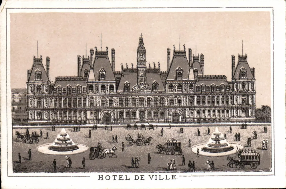 Stadhuis — Parijs — editie - Voorkant