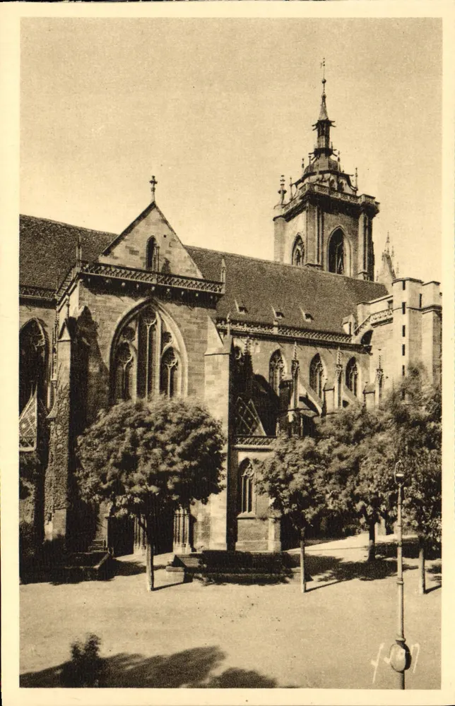 Colmar (Haut-Rhin) — A Catedral São Martinho — Edições de Arte Lyon - Frente