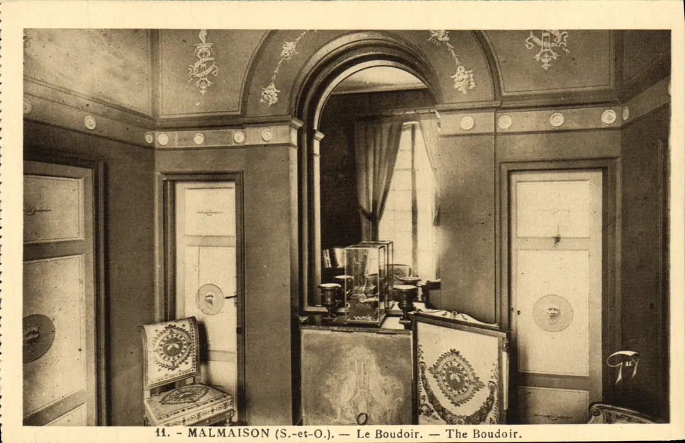 Malmaison (S.-et-O.) — O Boudoir — The Boudoir - Frente