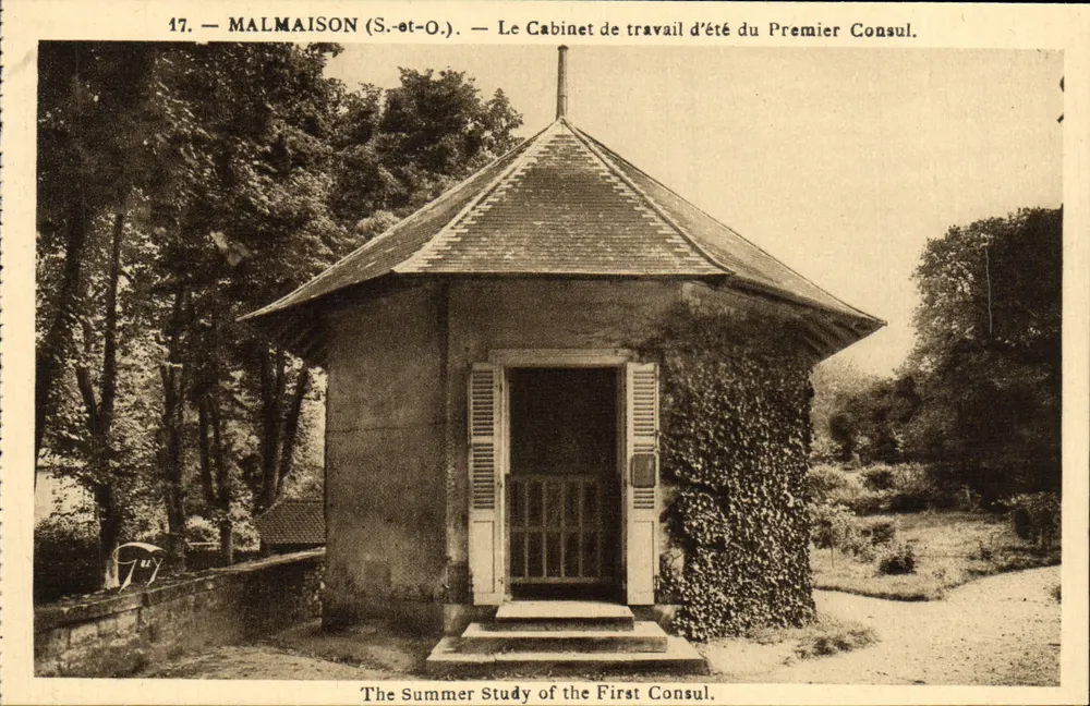 Malmaison (S.-et-O.) — Das Sommerstudierzimmer des Ersten Konsuls — A. Leconie, Paris - Vorderseite