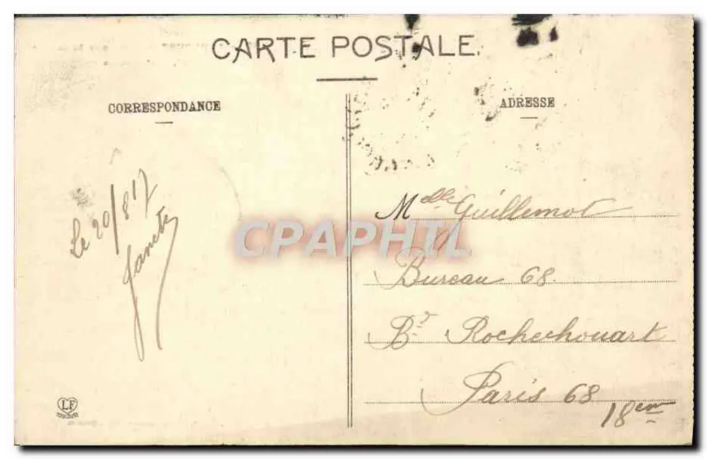 Toulouse - Basílica de Saint-Sernin (séculos XI e XII) — Fototipia LAMARCHE - MALE TRAINE - Verso