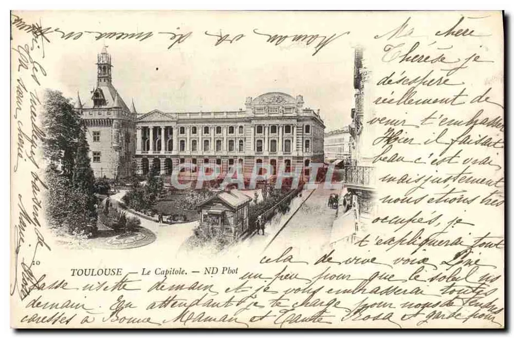Toulouse — O Capitole — ND Phot - Frente