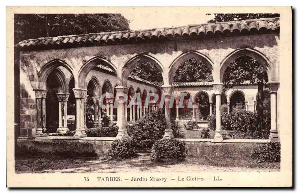 Tarbes - Jardim Massey - Le Gloître — LL. n°75 - Frente