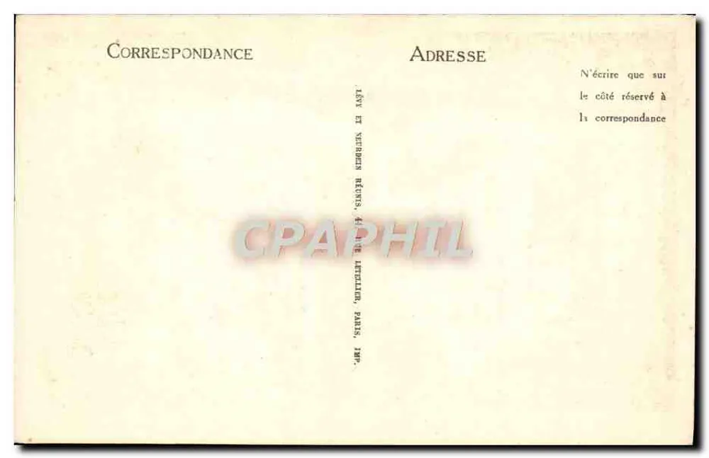 Tarbes - Jardim Massey - Le Gloître — LL. n°75 - Verso