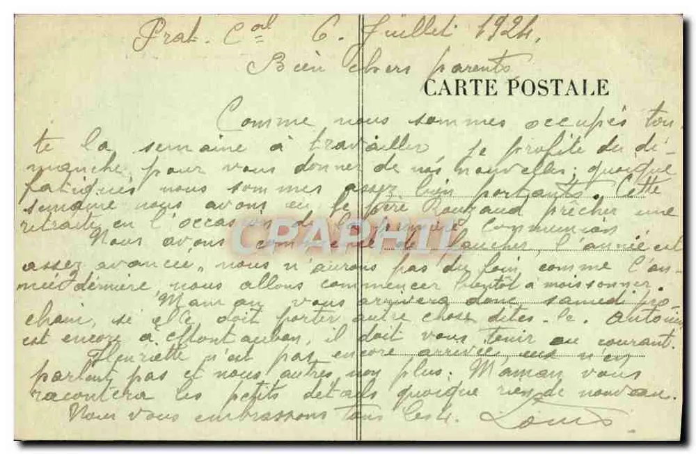 Die Ariégeois-Pyrenäen — Col de Port (Höhe 1249 m) — Straße von St-Girons nach Tarascon — Eine Kurve am Col — Verlag BLANC, Nr. 133 - Rückseite