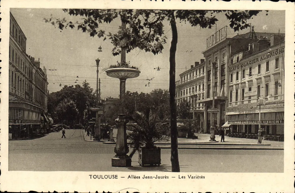 Toulouse — Allées Jean-Jaurès — Les Variétés — Editions Narbo - Vorderseite