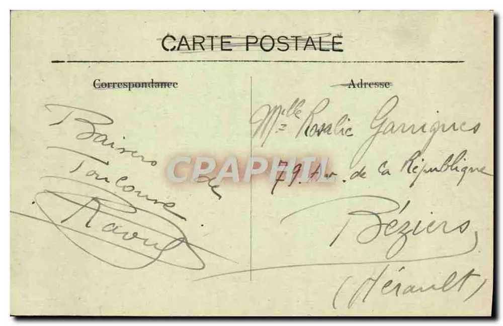 Toulouse — Ponte dos Amiddonniers — editor desconhecido, n°12 - Verso
