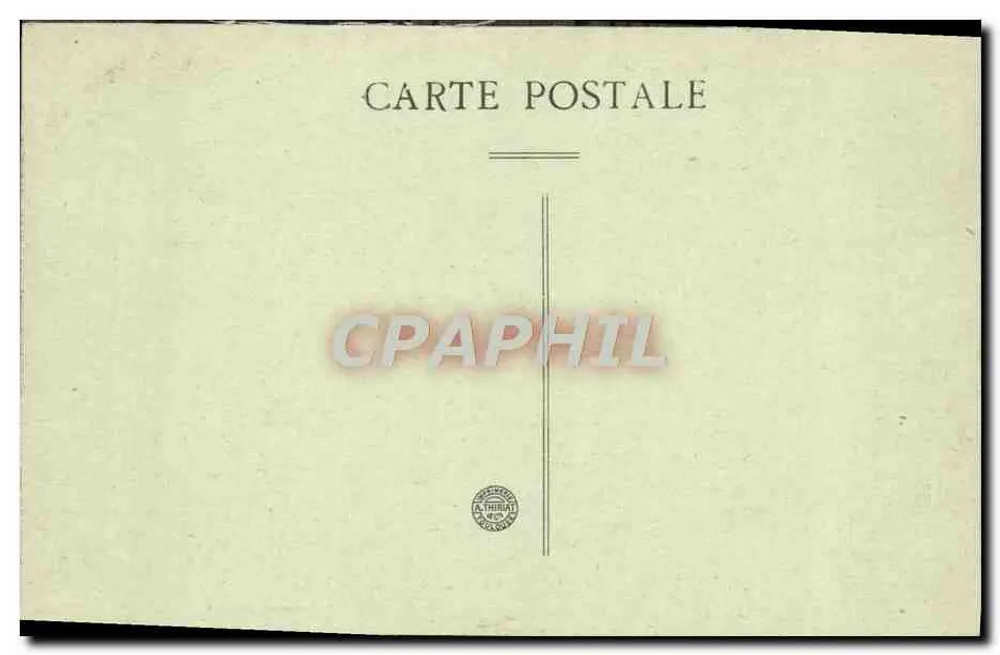 Toulouse — Straße Alsace-Lorraine — Der Verschwendung — Verlag F. Fourment, Toulouse - Rückseite