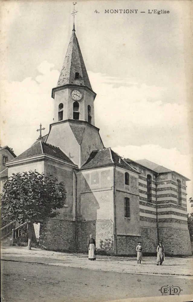 Montigny — A Igreja — Editor EID - Frente