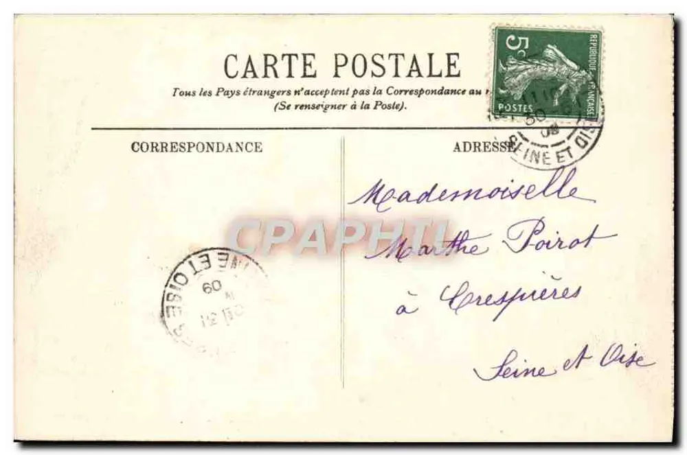 Rambouillet — Das Schloss — Die Speisekammer, linke Seite — I.L. - Rückseite