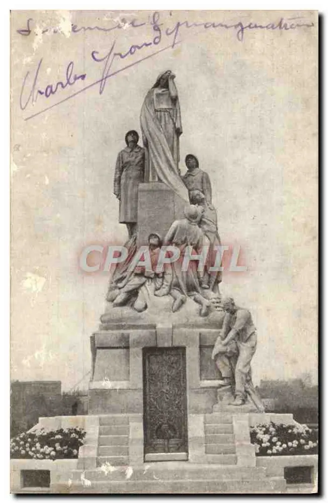 Monumento aos mortos — Inauguração do 3 de abril de 1927 — Editor não identificado - Frente