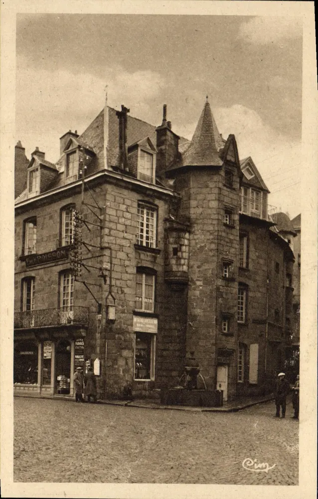 Aubusson (Creuse) — Velha Casa — Cim - Frente