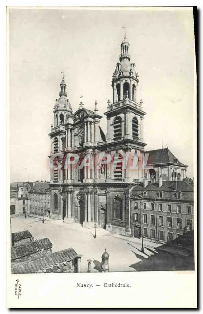 Nancy — Catedral - Frente