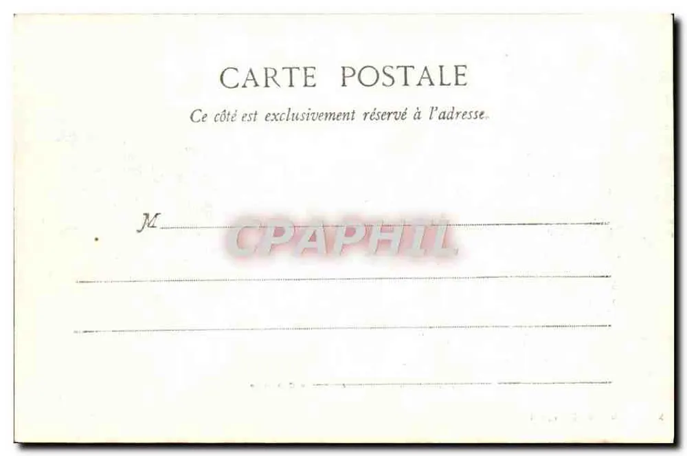 Nancy - Place de la Carrière — Huis van de Verenigde Winkels, uitg. n°21 - Achterkant