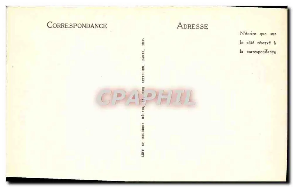 Lourdes — Blick auf Schloss und Berge — LL, n°16 - Rückseite