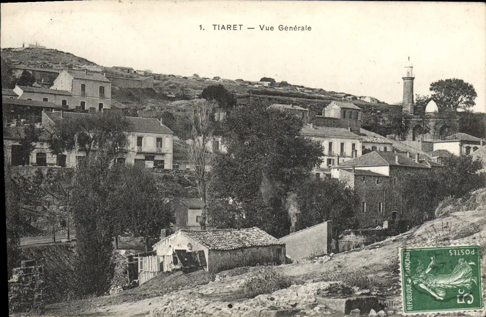 Tiaret — Ogólny widok — Wydawca nieznany, nr serii 1 - Awers