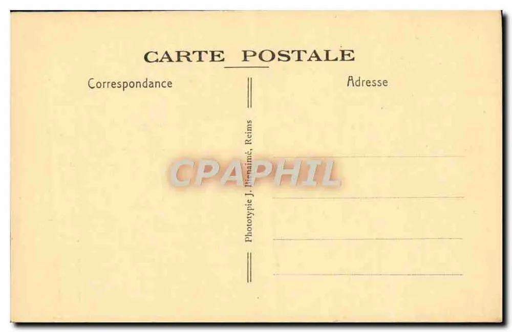 Chapiteau du Chœur à l'Assomption de la Sainte-Vierge — Notre-Dame-du-Port — Cléhâ H. Lefèvre-Couton - Rückseite