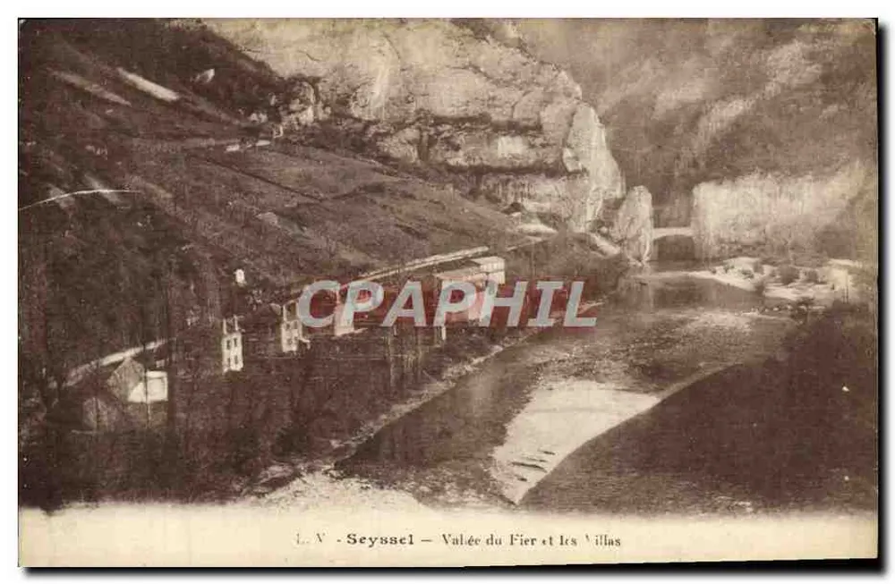 Seyssel — Tal des Fier und die Villen — Édition Artistique Thirat, Seyssel - Vorderseite