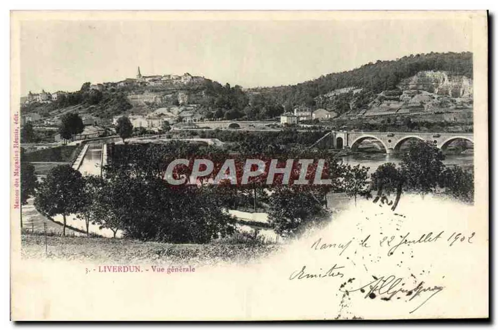 Liverdun - Vista geral — Maison des Marais Ténis, éd. - Frente