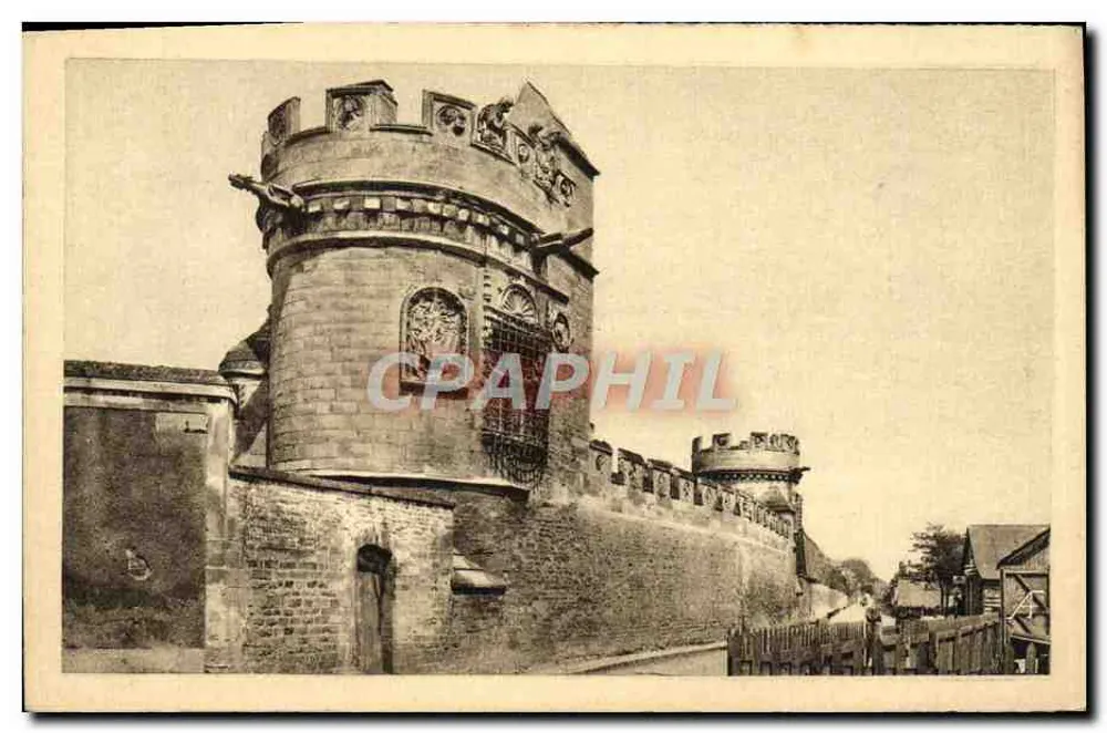 Caen — Die Turm der Soldaten. Ehemaliger Herrensitz (16. Jahrhundert) - Vorderseite