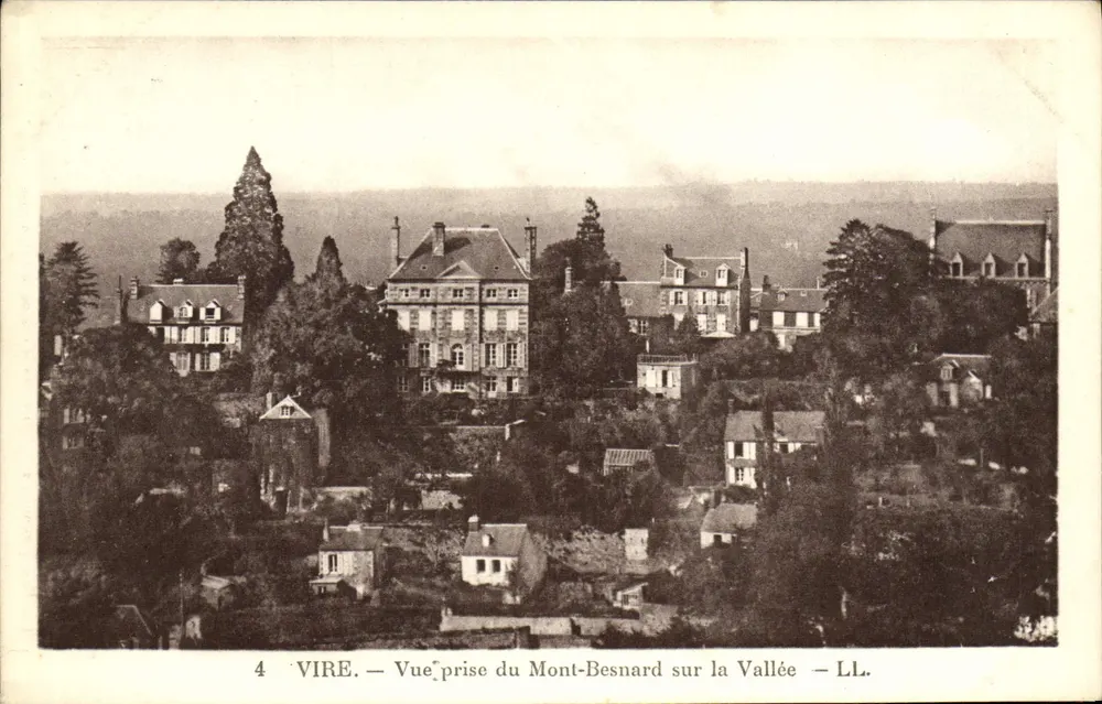 Vire — Ansicht vom Mont-Besnard über die Schlucht — LL. - Vorderseite