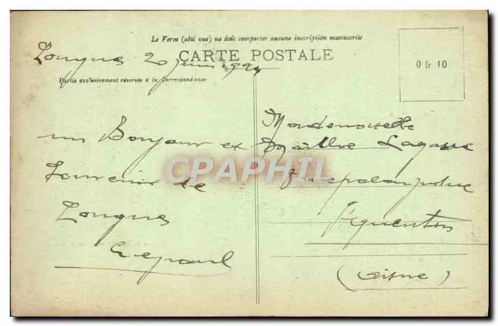 Nossos Bois Camponeses — Galanteria — Datado por D. (assinatura visível) - Verso
