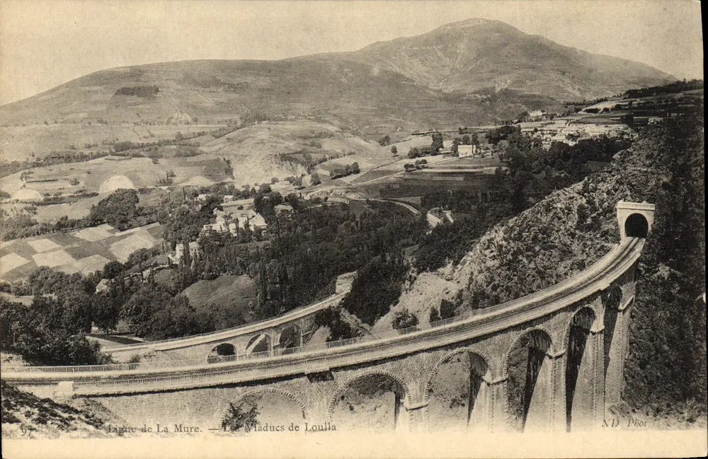 Die Viadukte von Loulia — La Mure — N.D. Piroi - Vorderseite