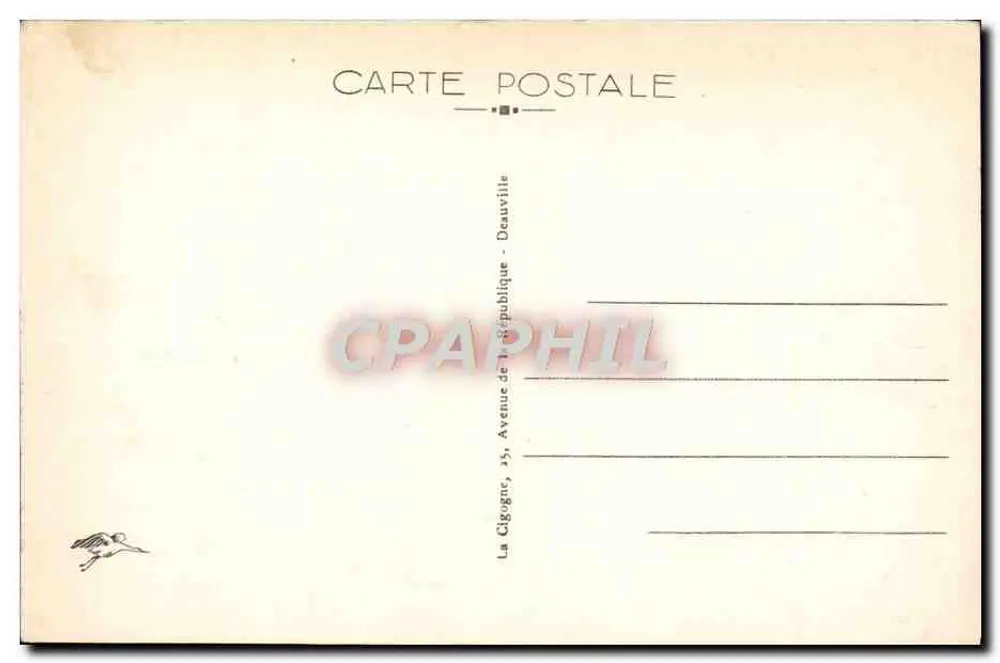 TROUVILLE, die Königin der Strände - Das Casino - Das Casino - Rückseite